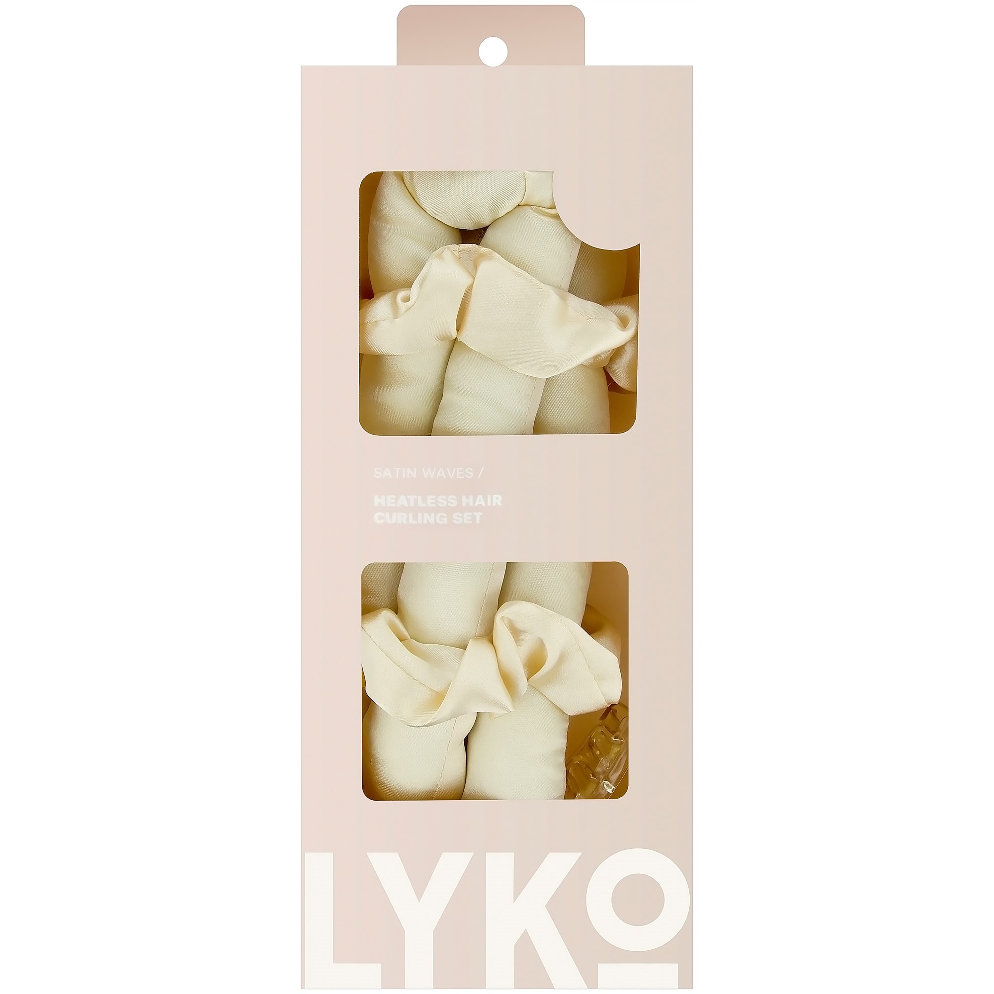 By Lyko Satin Waves Heatless Set