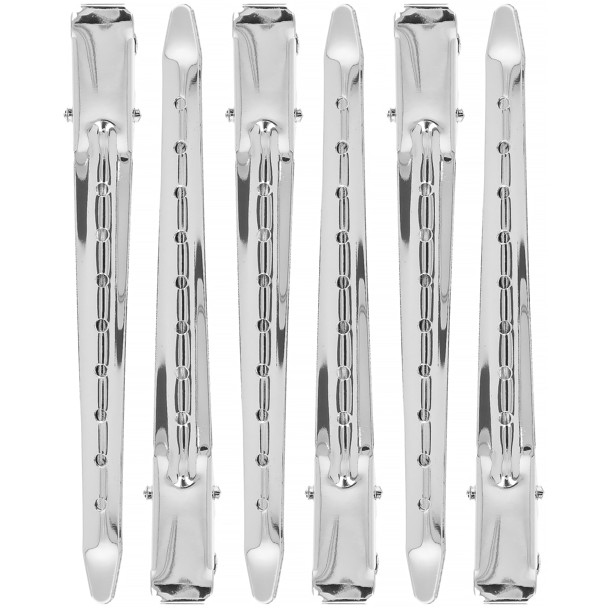 By Lyko Metallic Silver Sectioning Hair Clips