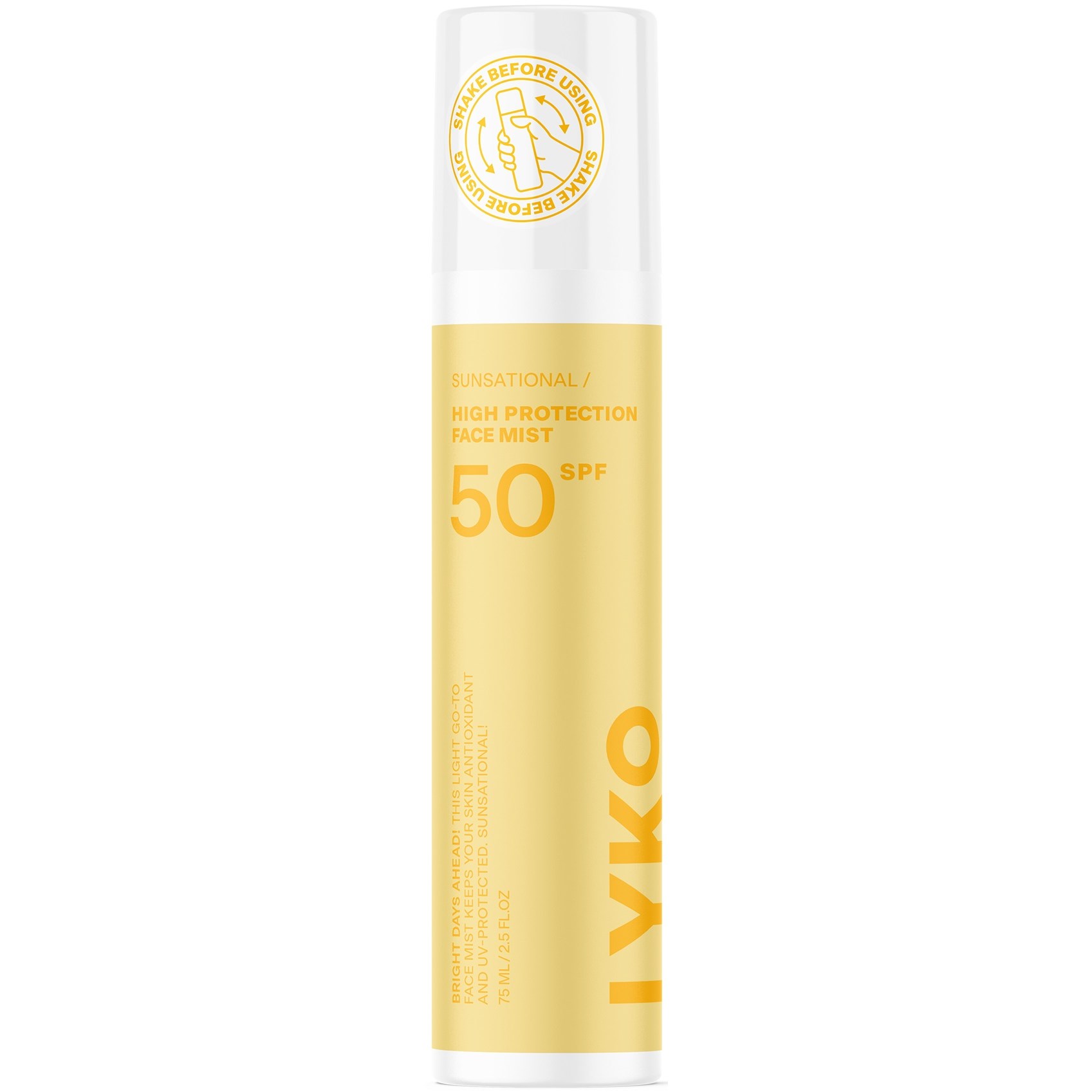By Lyko Sunsational SPF 50 Face Mist 75 ml