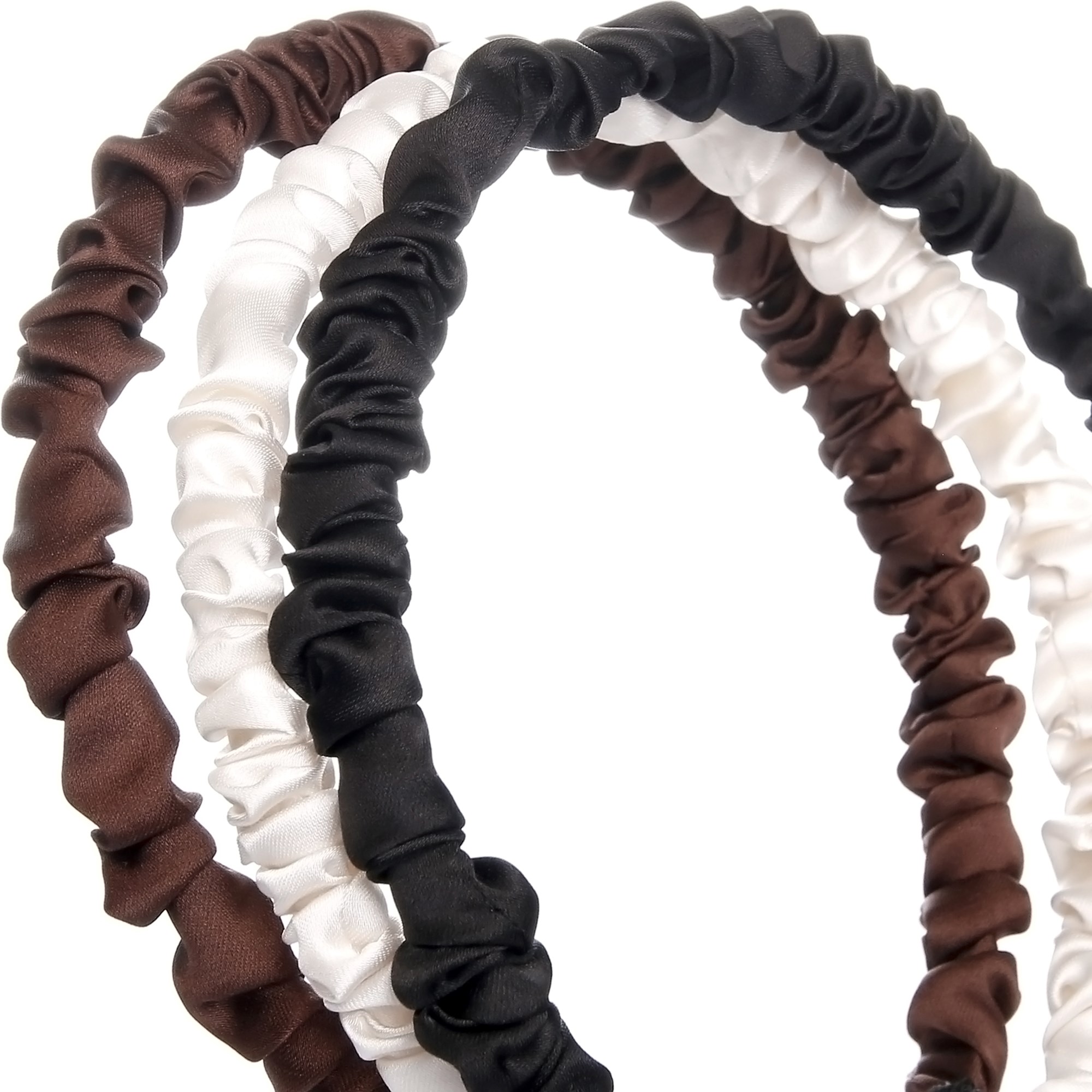 By Lyko Wrinkled Diadem Satin 3 pcs (obrázok 3)