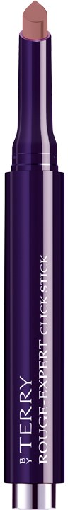 En lila makeup-penna med en beige spets, märkt 'BY TERRY ROUGE EXPERT LIP PENCIL.'