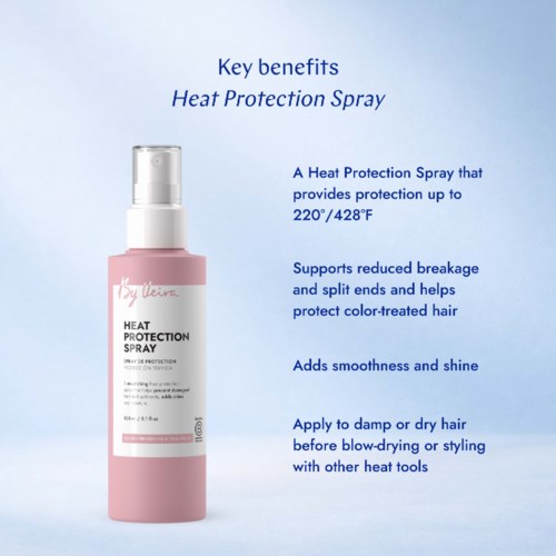 Термозащитный спрей By Veira Heat Protection Spray увлажняющий, для блеска, 150 мл — фото 6