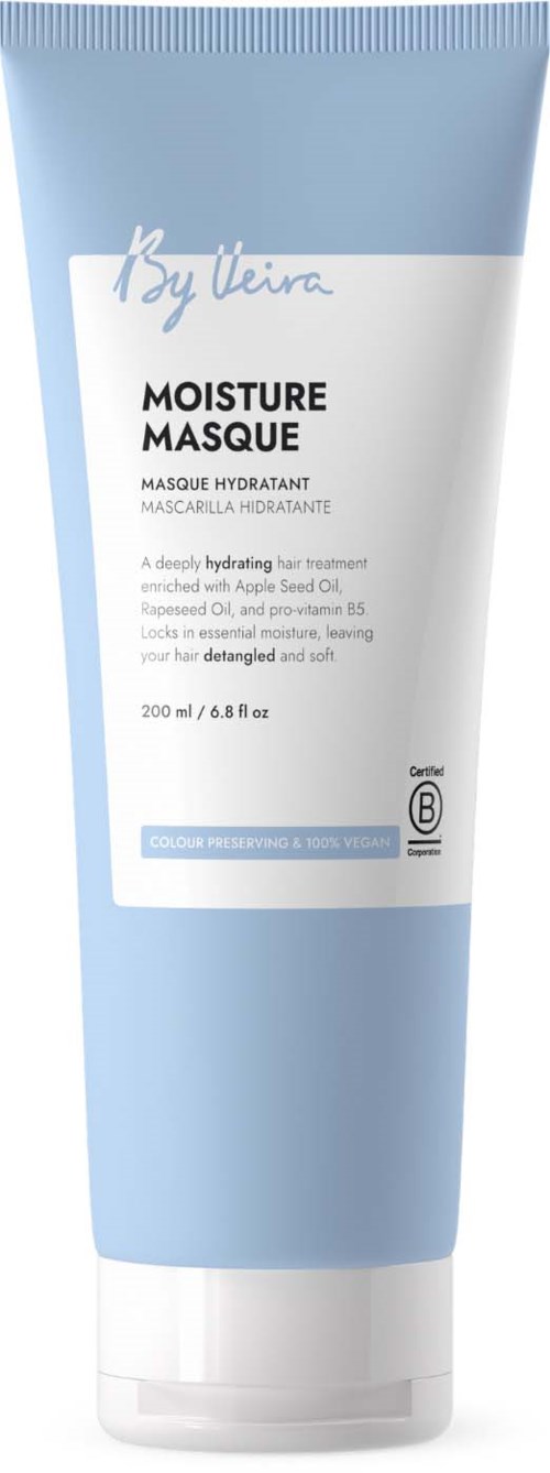 A blue and white tube of moisturizer with a flip-top cap, labeled with brand and product information.