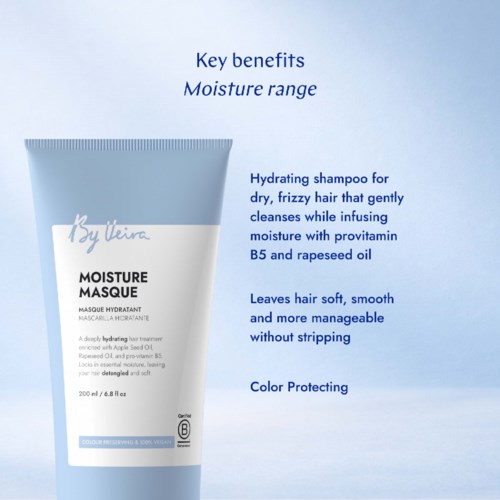 Маска для волос By Veira Moisture Masque увлажняющая, для защиты цвета, 200 мл — фото 3