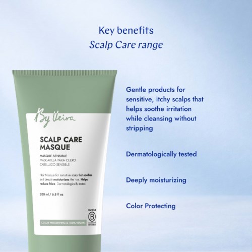 Маска для волос By Veira Scalp Care Masque успокаивающая, увлажняющая, 200 мл — фото 3