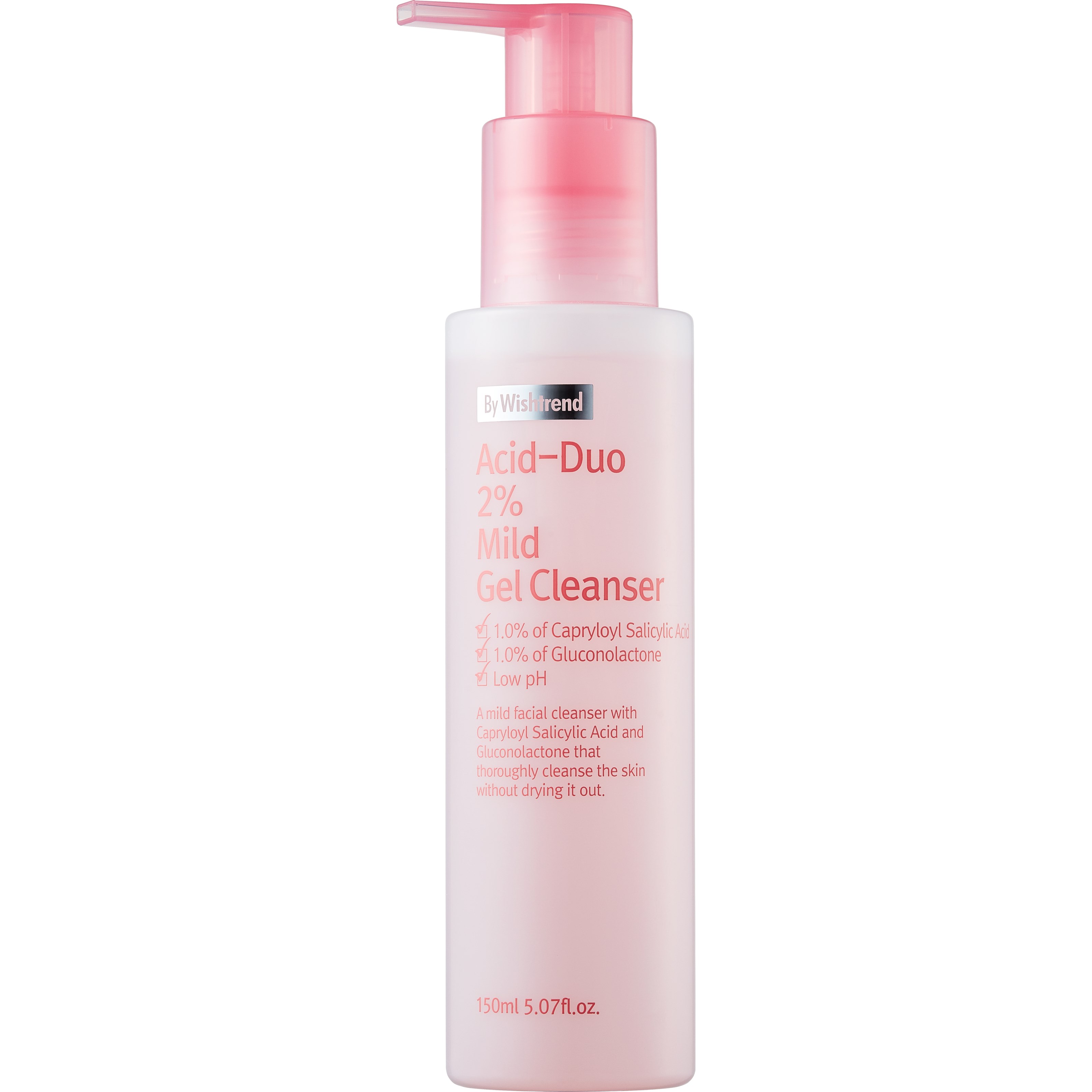 By Wishtrend  Acid-duo 2% Mild Gel Cleanser  150 ml