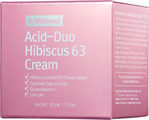 By Wishtrend Acid-Duo Hibiscus 63 Cream 50 ml
