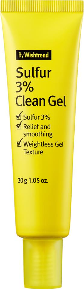 By Wishtrend Sulfur 3% Clean Gel 30 ml