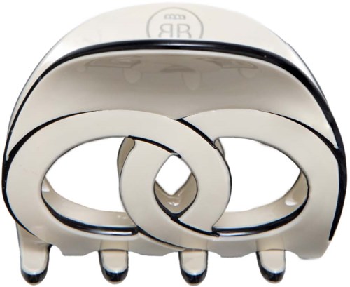 ByBarb Hair claw Coco White