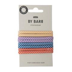 ByBarb hair accessories Hair ties squared pattern multicolou