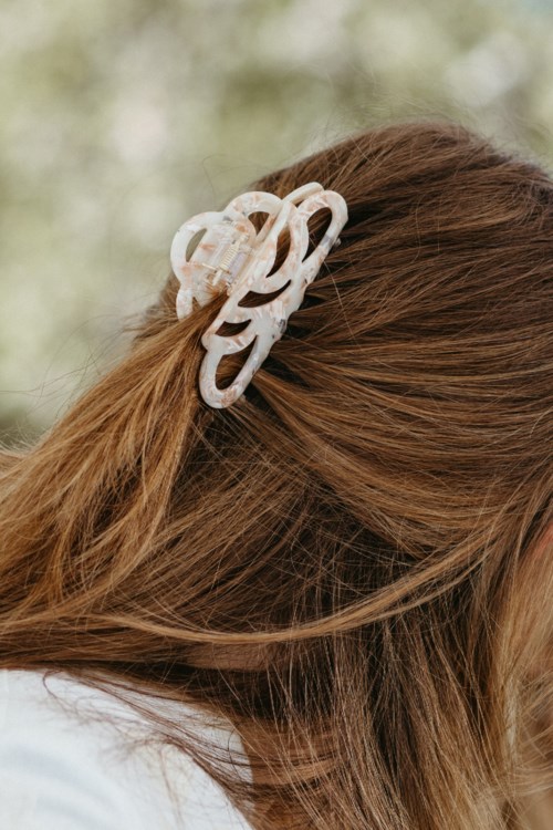 ByBarb Hair Claw Beige Judy