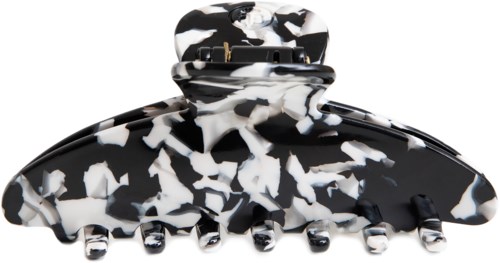 ByBarb Hair Claw Grace Black And White