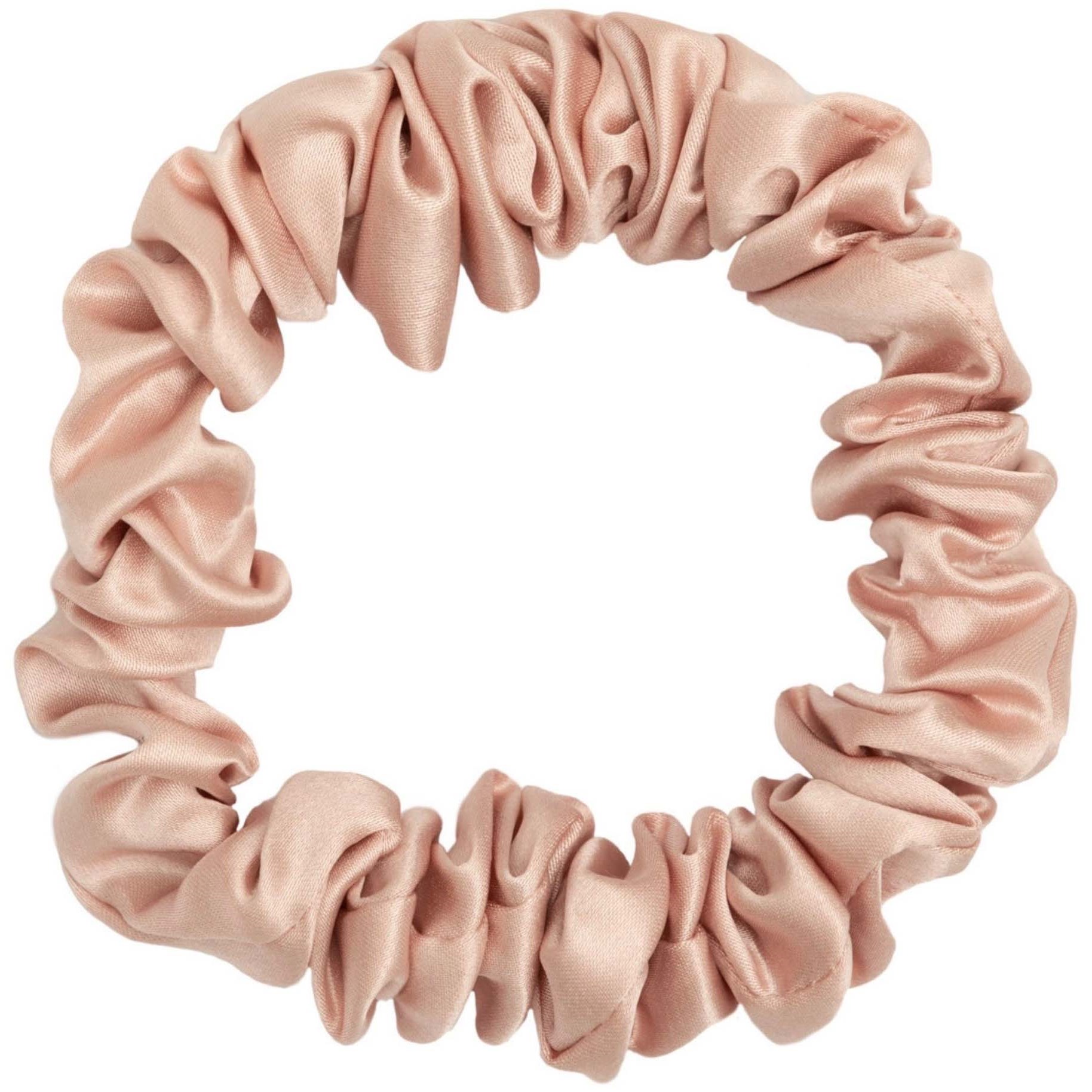 ByBarb Silk Hair Tie Medium Pink 1-p