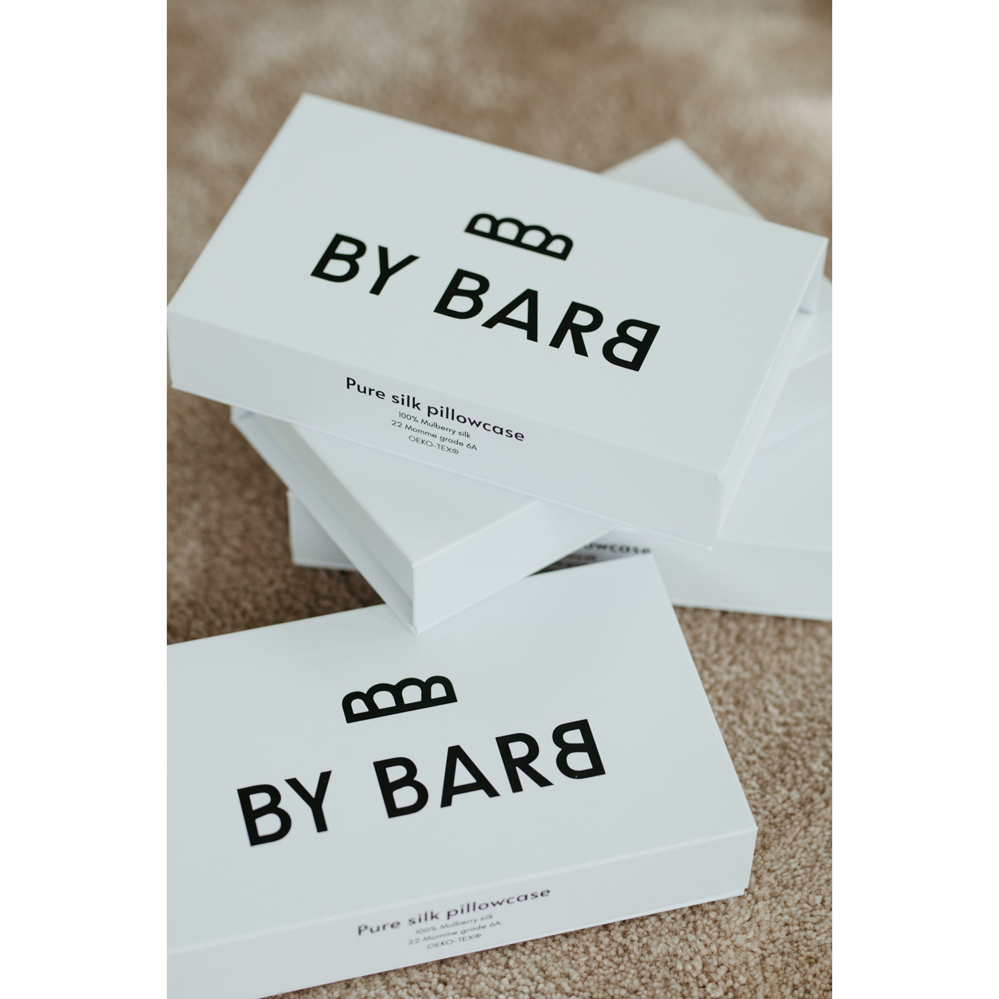 Alternativ bild 1 för ByBarb Sidenörngott Beige 50 x 60 cm