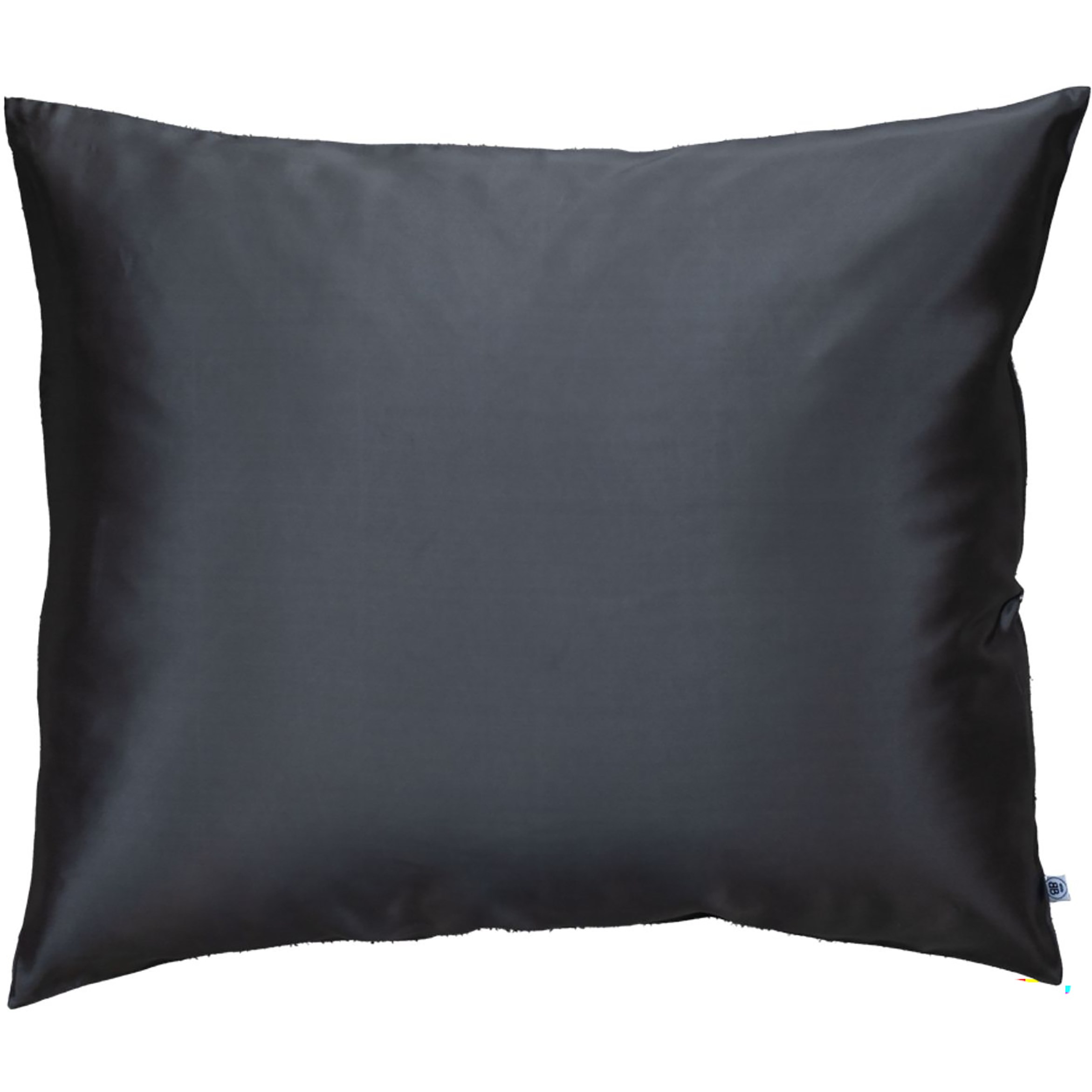 Läs mer om ByBarb Silk Pillow Case Dark Grey