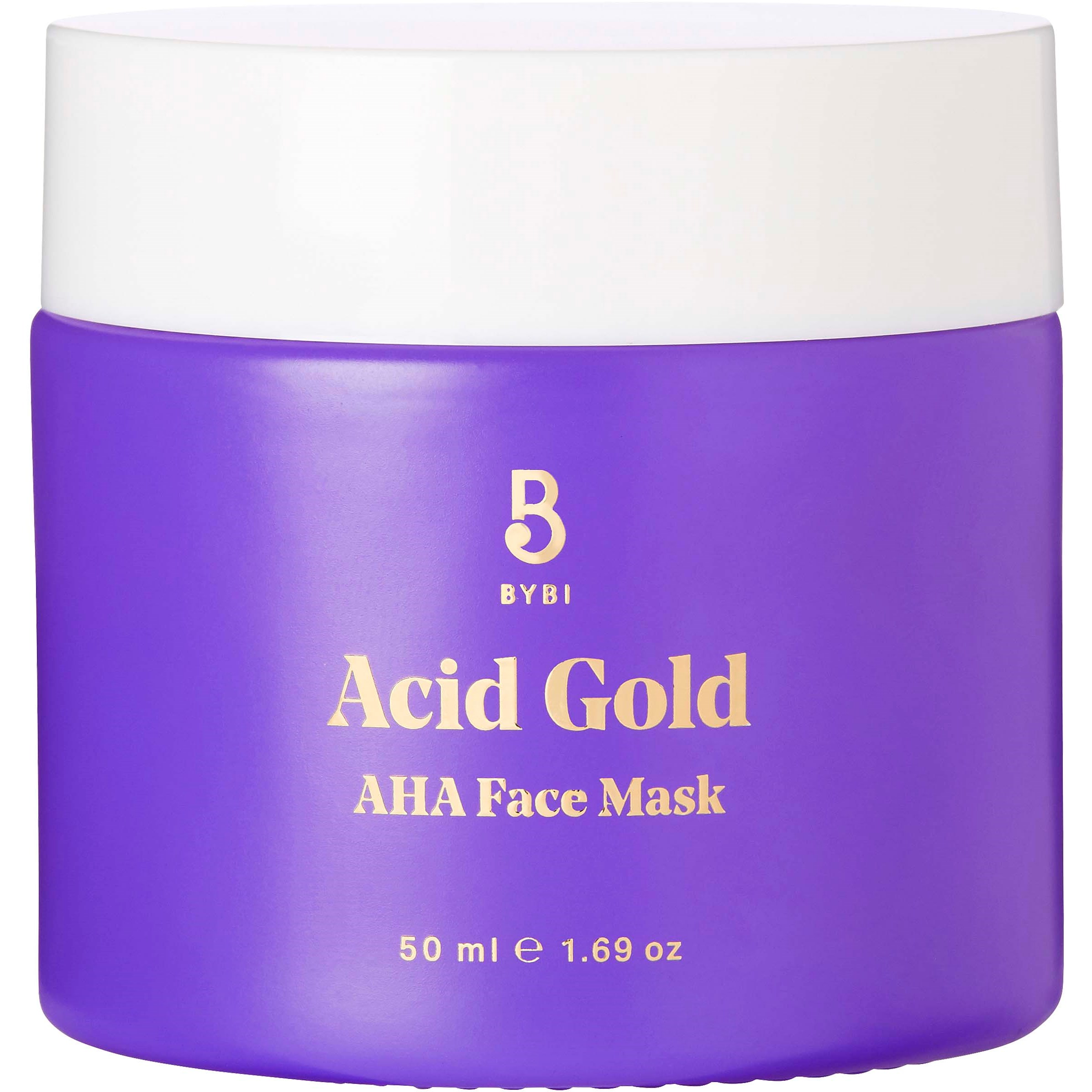 BYBI Beauty Acid Gold AHA Face Mask, 50 ml