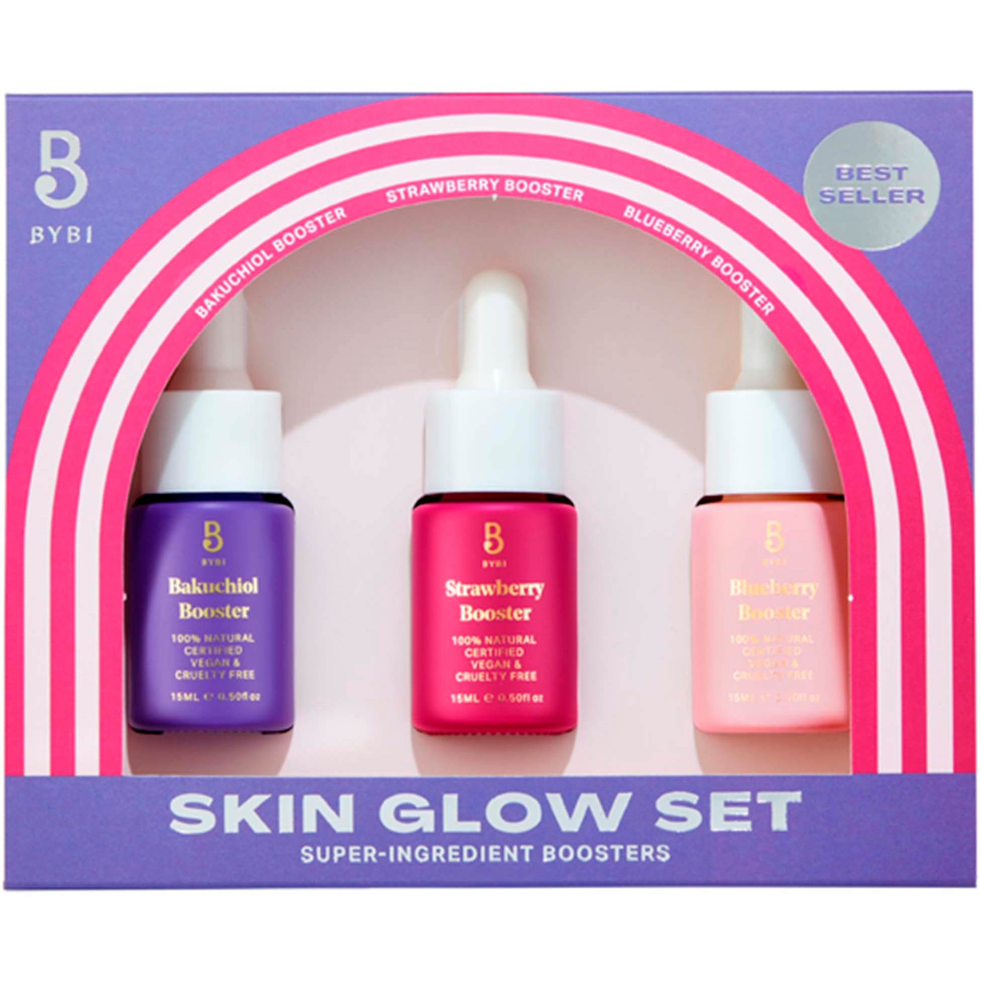 BYBI Beauty Skin Glow Super-Ingredient Boosters Set