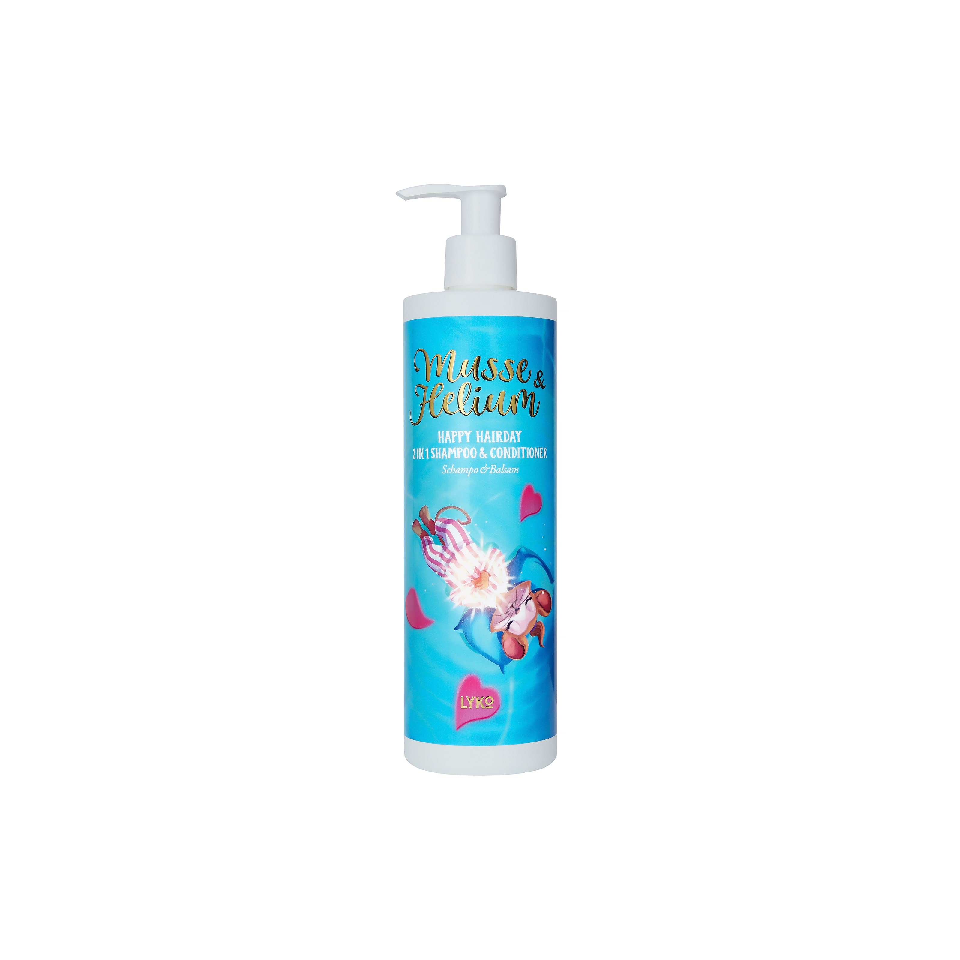 By Lyko Musse & Helium 2-in-1 Schampo Balsam 400 ml