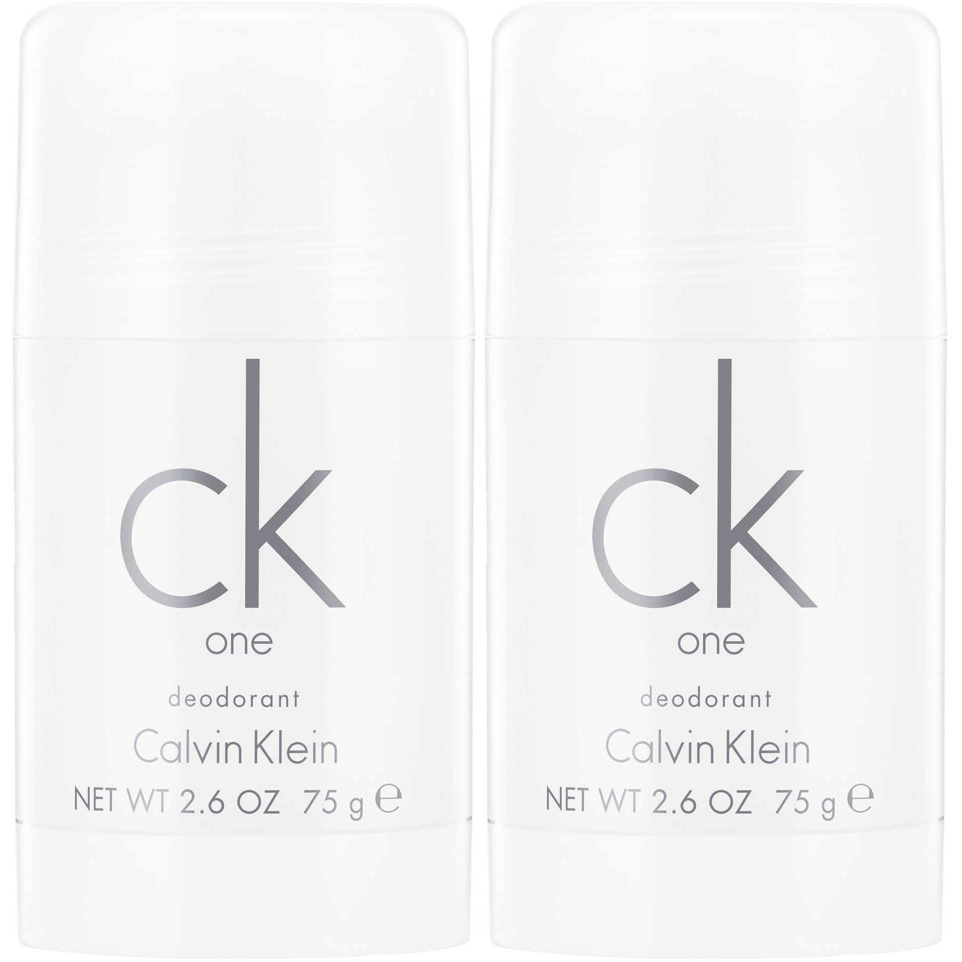 Läs mer om Calvin Klein CK One Deodorant Stick Unisex Duo 2x75 g