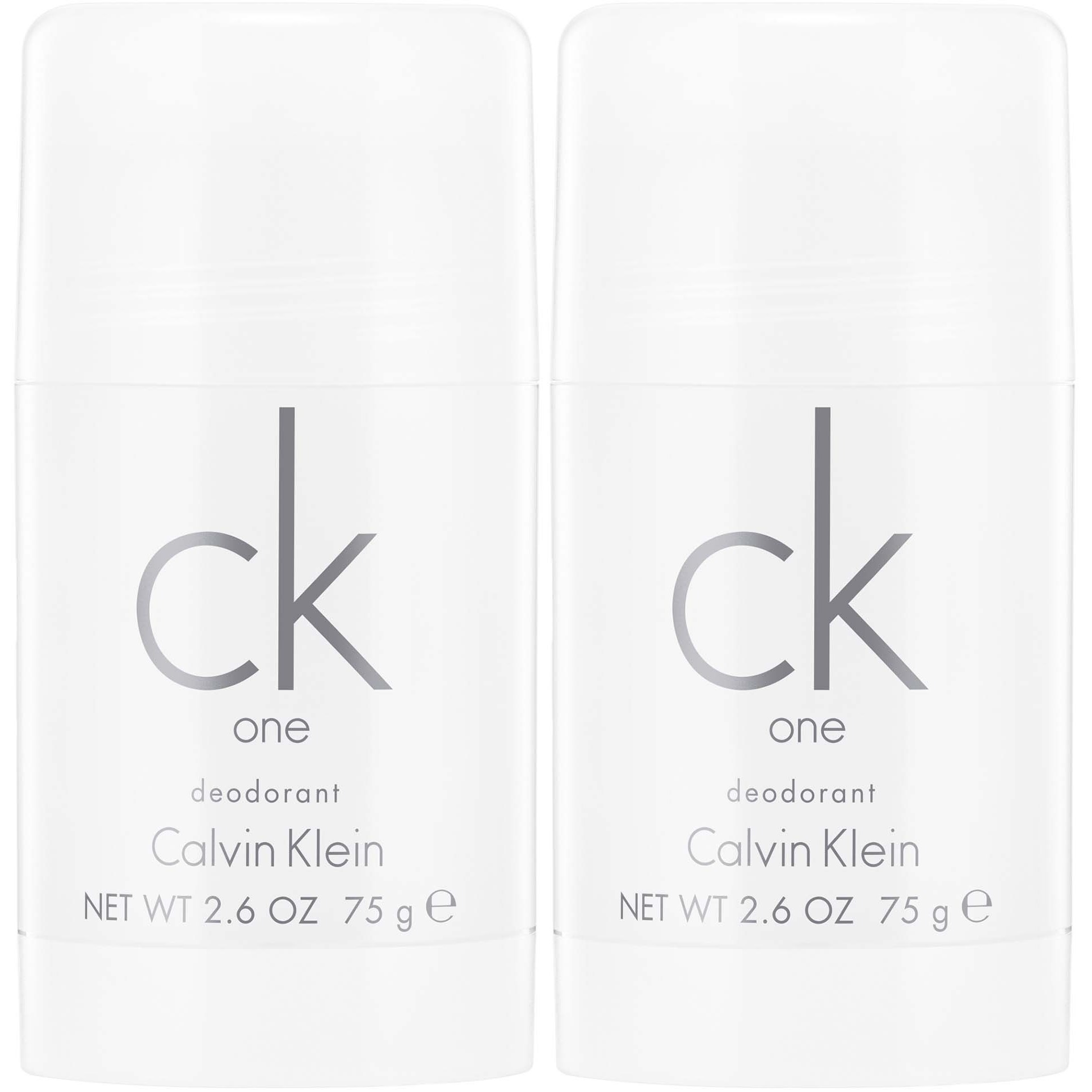 Calvin Klein CK One Deodorant Stick Unisex Duo 2x75 g