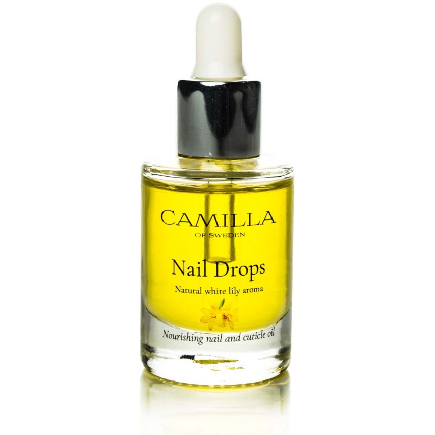 Läs mer om Camilla of Sweden Nail Drops White Lily 10 ml