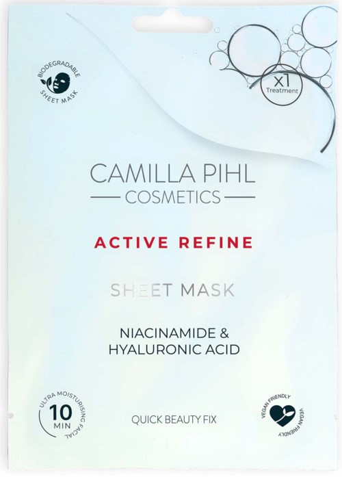 Camilla Pihl Cosmetics Active Refine Sheet Mask