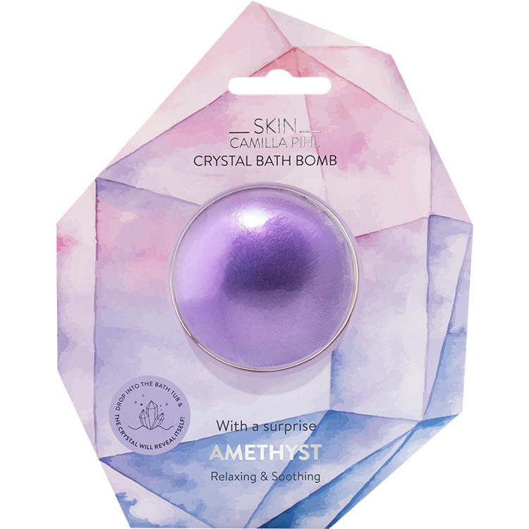 Camilla Pihl Cosmetics Crystal Bath Bomb Unicorn - Amethyst
