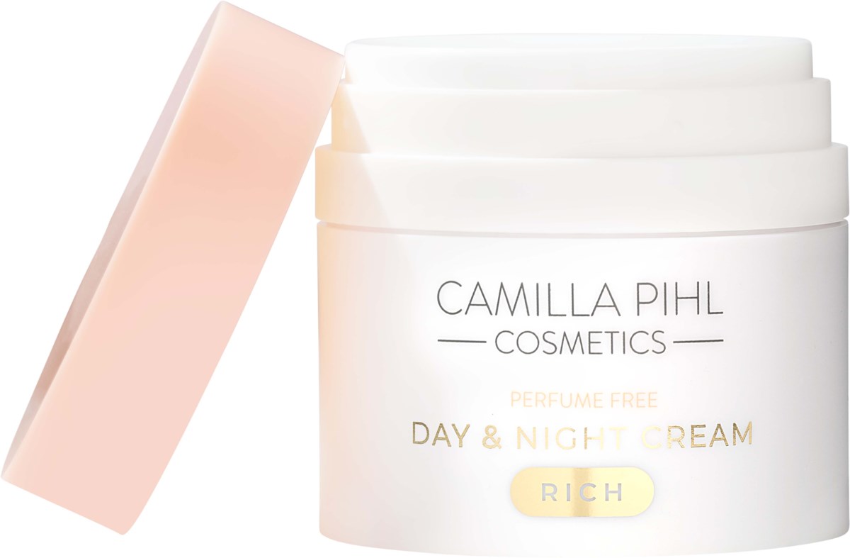 Крем для лица Camilla Pihl Cosmetics Day & Night Cream Rich, увлажняющий, с ниацинамидом, 50 мл — фото 3