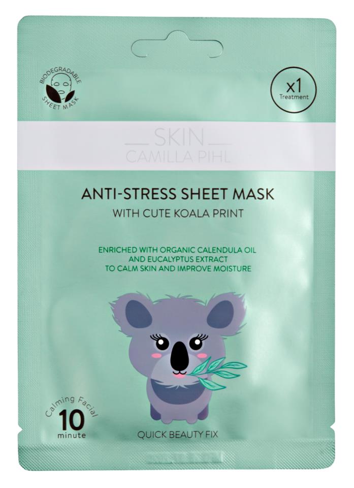 Camilla Pihl Cosmetics Koala Sheet Mask 23g