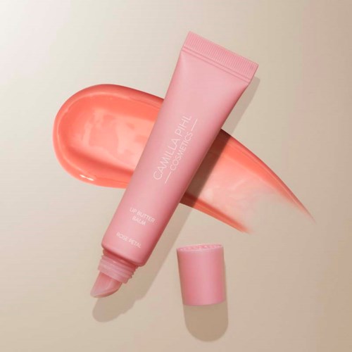 Бальзам для губ Camilla Pihl Cosmetics Lip Butter Balm, питательный, оттенок Rose Petal Pink, 15 г — фото 5
