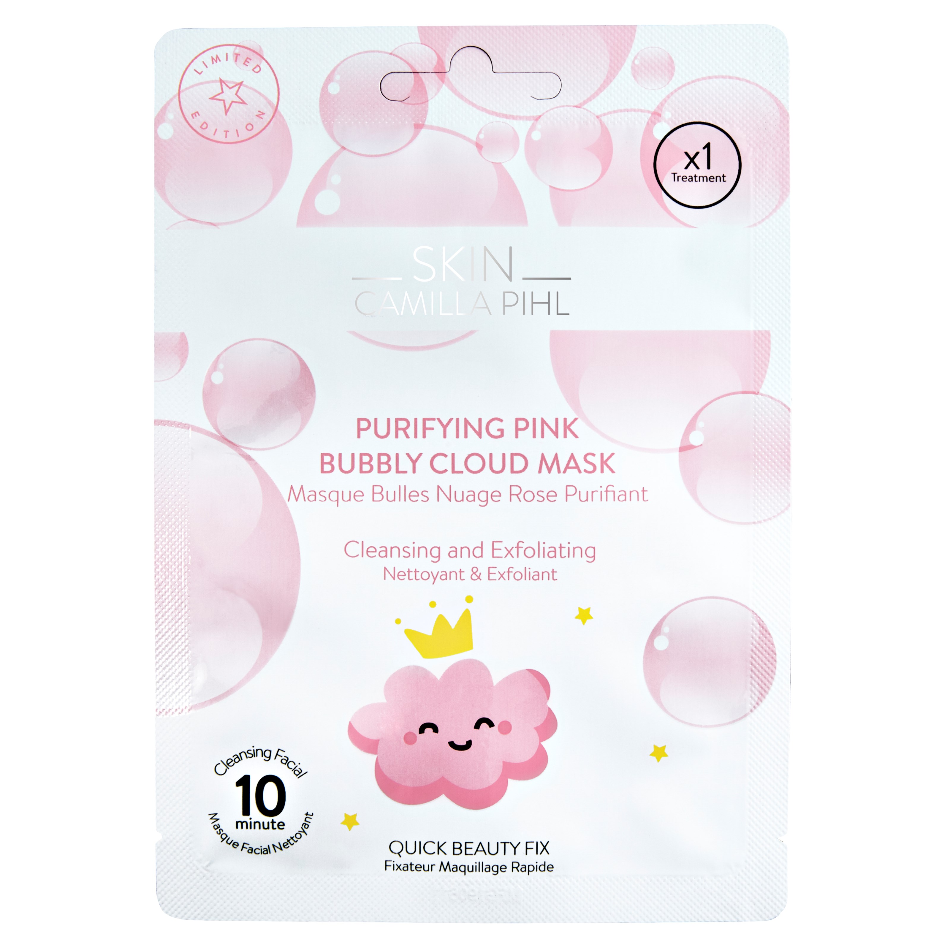 Camilla Pihl Cosmetics Skin Pink Bubble Mask  15 ml