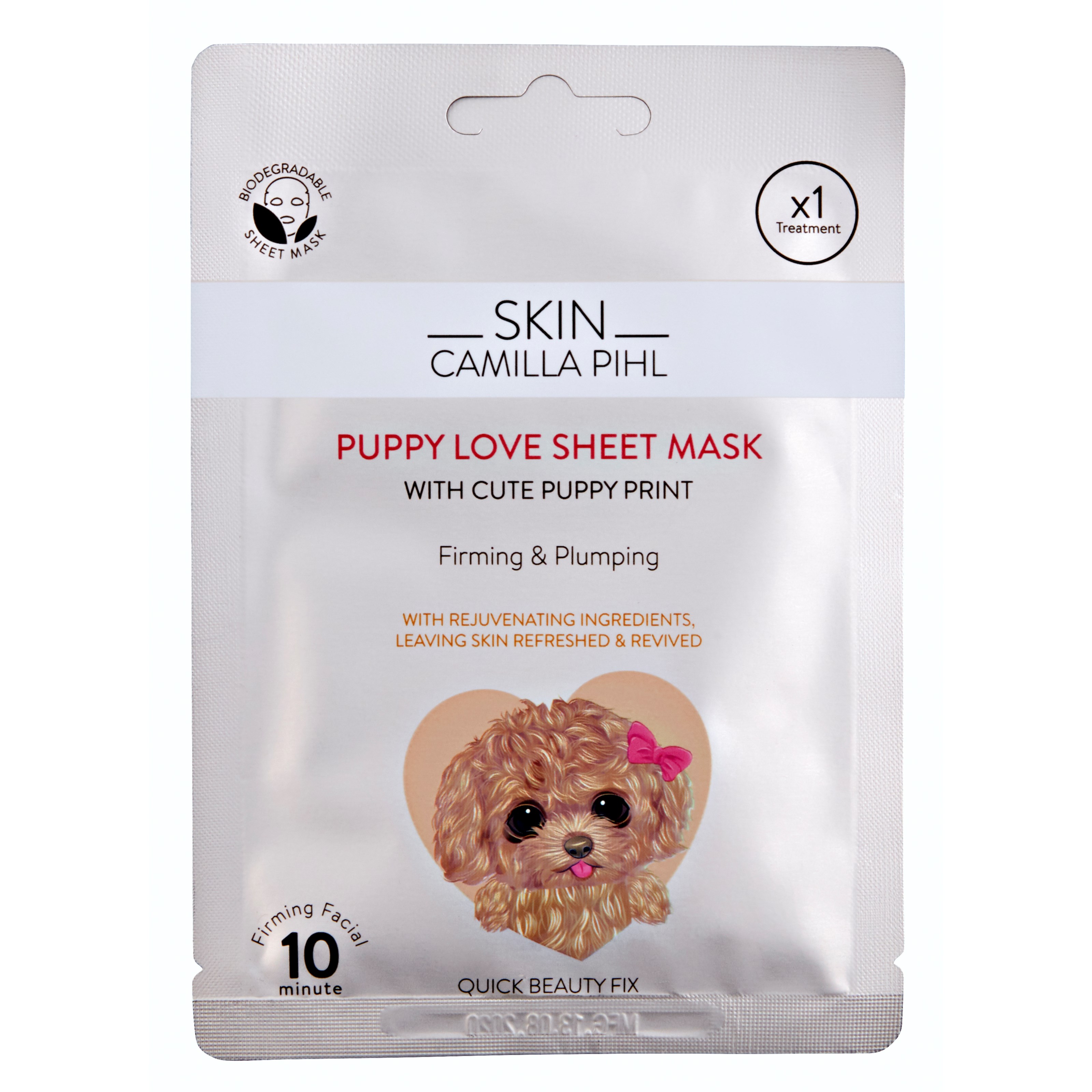 Bilde av Camilla Pihl Cosmetics Puppy Love Sheet Mask