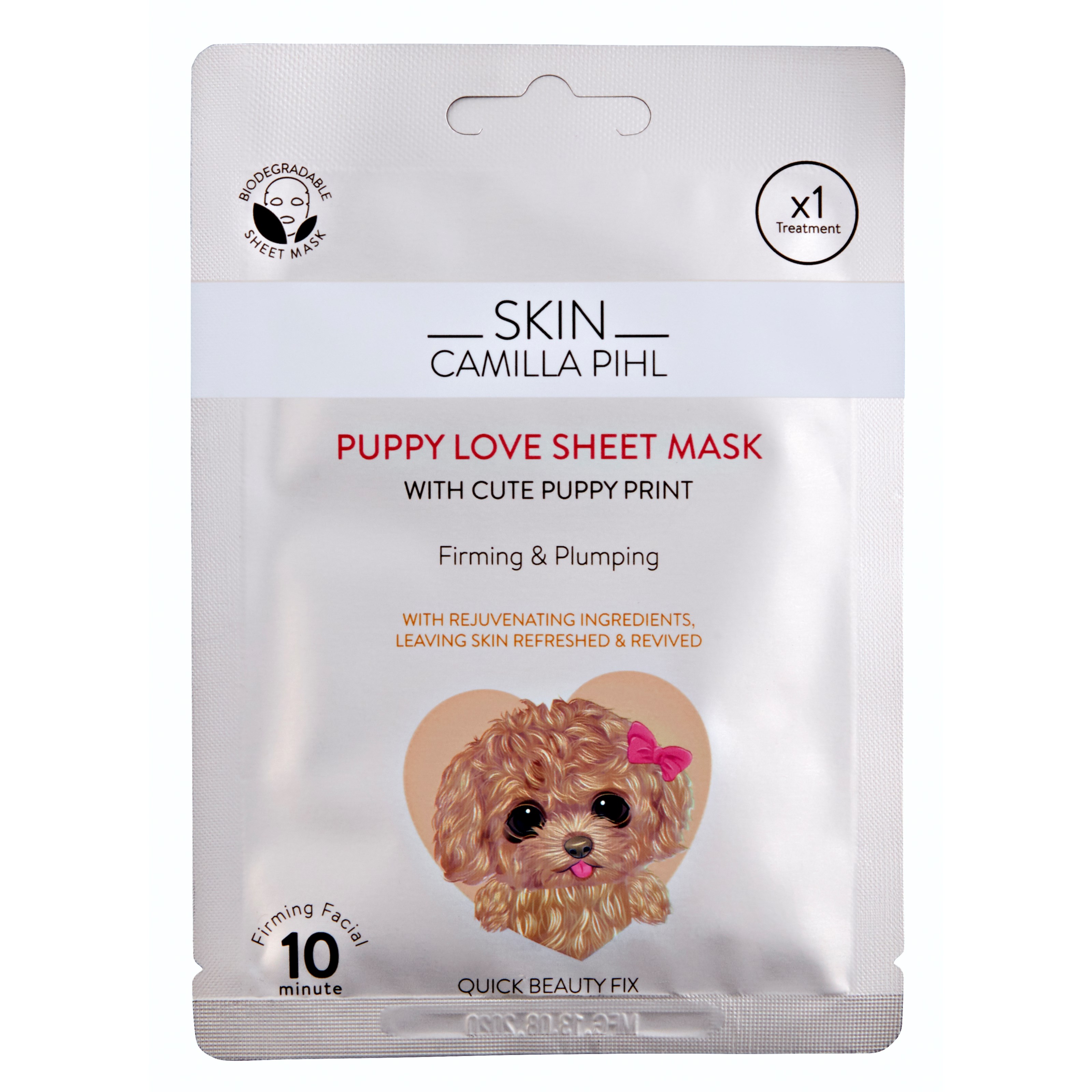 Läs mer om Camilla Pihl Cosmetics Puppy Love Sheet Mask