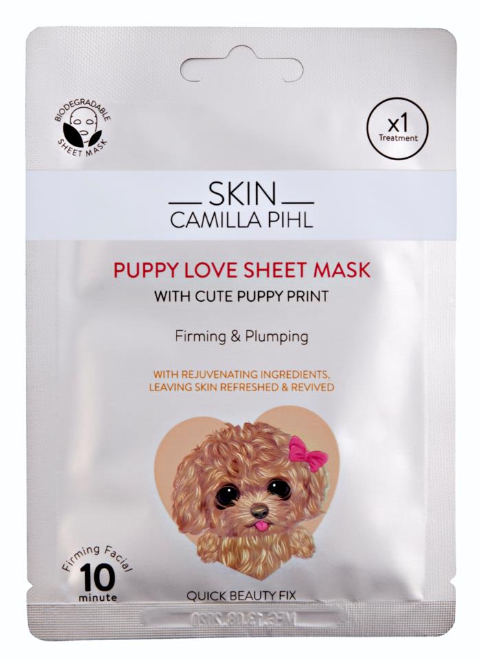 Camilla Pihl Cosmetics Puppy Love Sheet Mask 23g