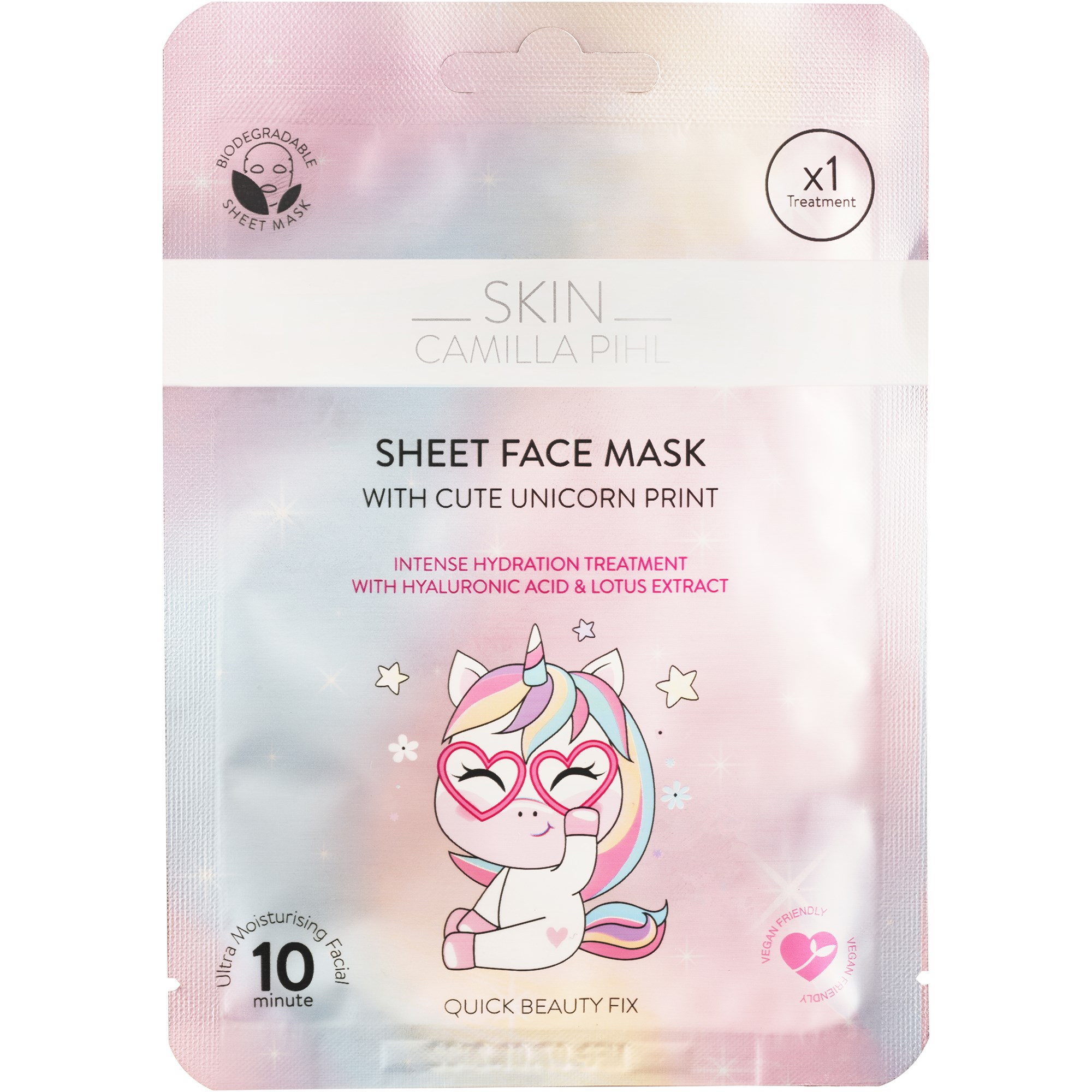 Beauty Moisture Boost Unicorn Sheet Mask