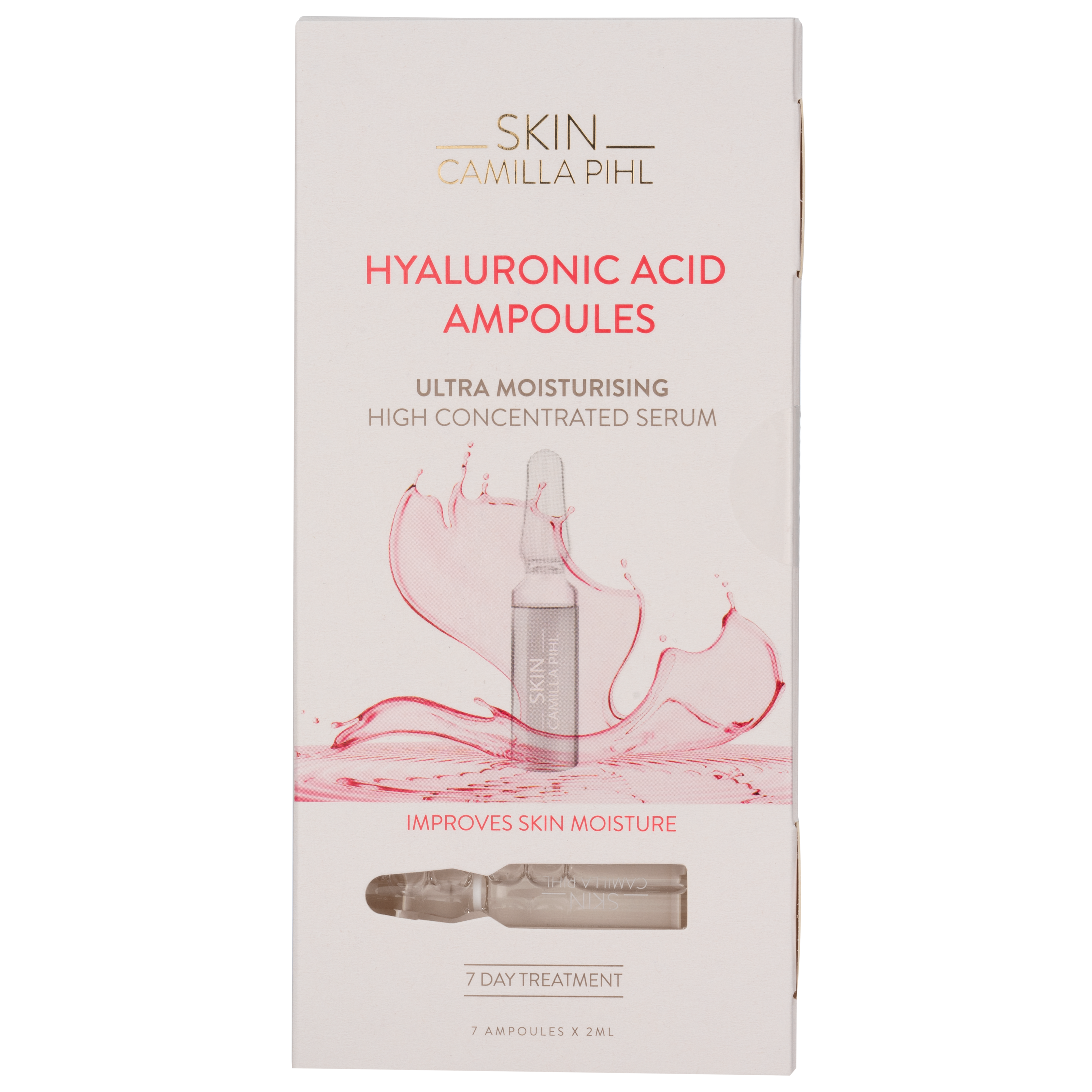 Bilde av Camilla Pihl Cosmetics Skin Cp Hyaluronic Acid Ampoules 14 Ml