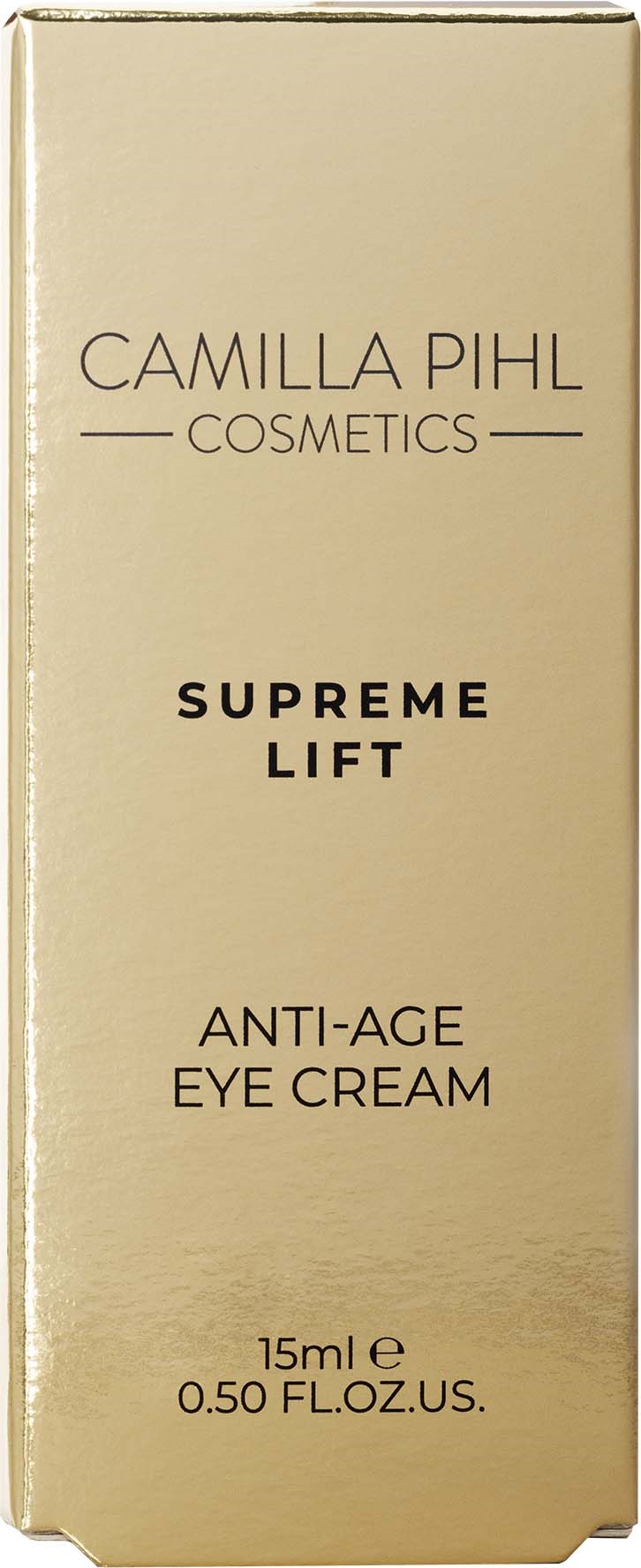 Крем для кожи вокруг глаз Camilla Pihl Cosmetics Supreme Lift Eye Cream, против морщин и отёков, 15 мл — фото 2