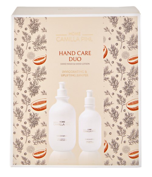 Camilla Pihl Cosmetics Home Juniper Hand Wash + Hand Cream Set