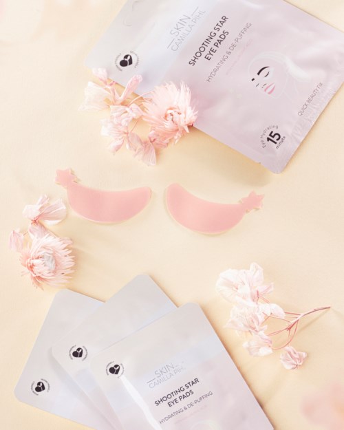 Патчи для кожи вокруг глаз Camilla Pihl Cosmetics Skin Shooting Star Eye Pads против отёков и тёмных кругов, 3 пары, 4 г — фото 5