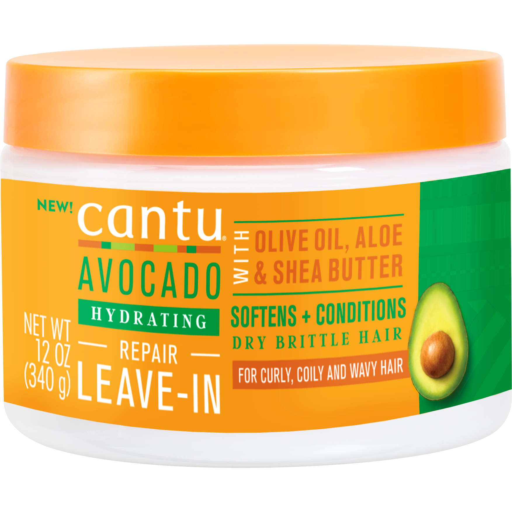 Läs mer om Cantu Avocado selection Avocado Leave In Condtioning Cream