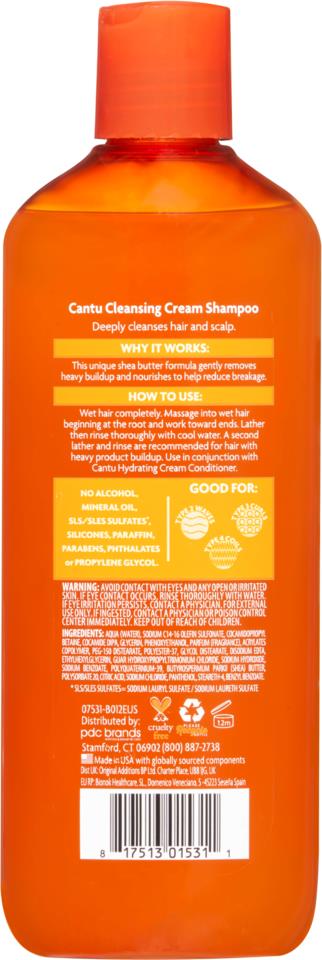 Cantu Shea Butter for Natural Hair Cleansing Cream Shampoo  400ml
