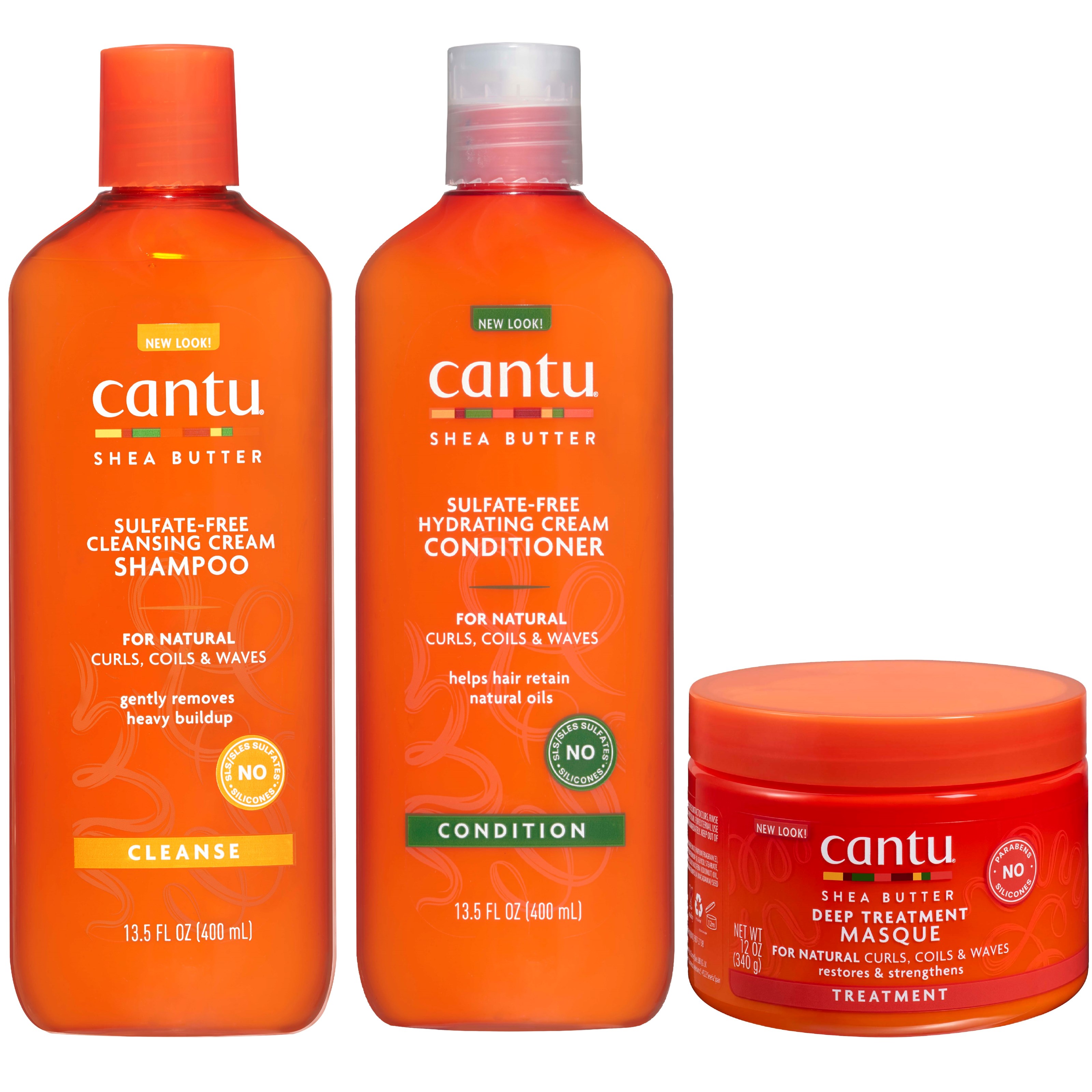 Cantu Shea Butter Triple Kit