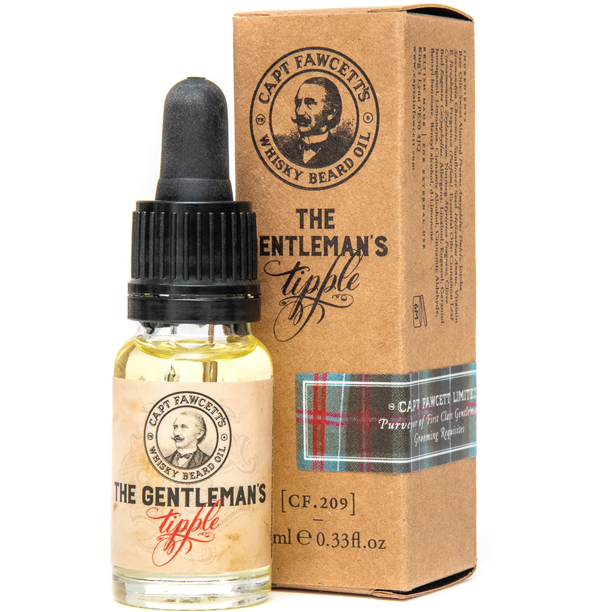 Läs mer om Captain Fawcett Beard Oil Whisky Tipple 10 ml