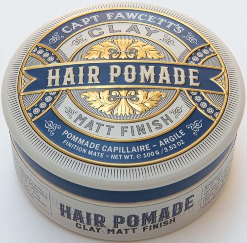 Captain Fawcett Clay Hair Pomade Matt Finish 100 g