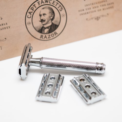 Captain Fawcett Fully Adjustable Double Edged Razor | lyko.com