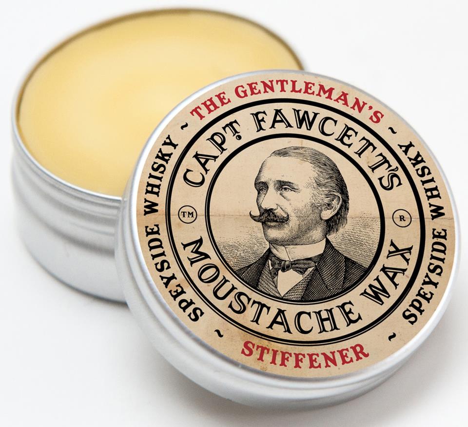 Captain Fawcett Gentleman's Stiffener Moustache Wax 15 ml