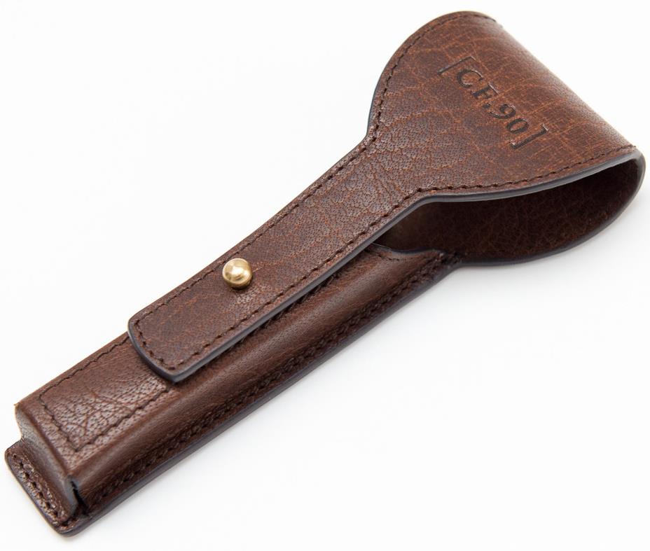 Captain Fawcett Handcrafted Leather Razor Case 