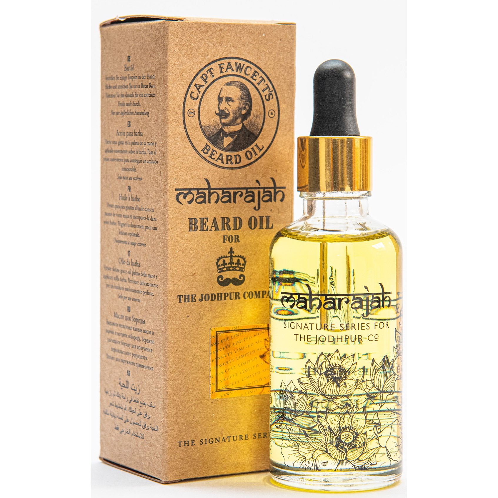 Läs mer om Captain Fawcett Maharajah Beard Oil 50 ml