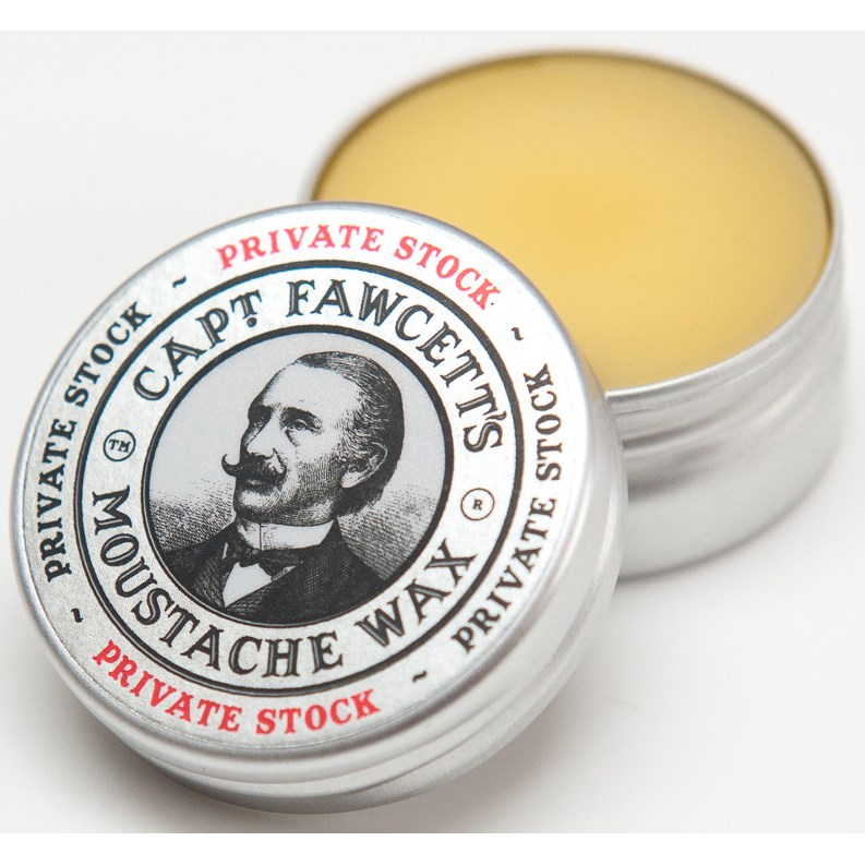 Läs mer om Captain Fawcett Moustache Wax Private Stock 15 ml
