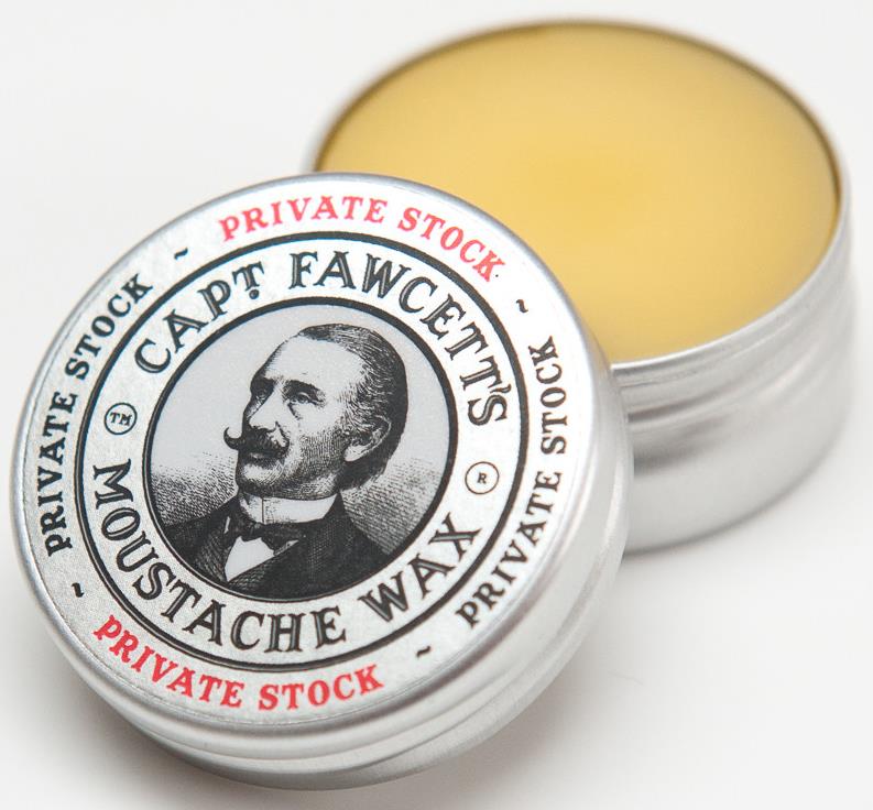 Captain Fawcett Moustache Wax Private Stock 15ml